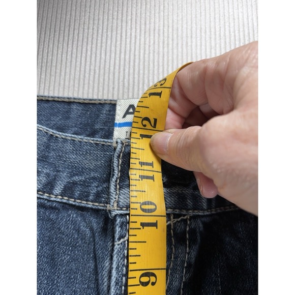 Ariat M2 Jeans 38X36 Medium Wash Relaxed Bootcut Cowboy Rodeo Whisker Denim Work - Picture 9 of 16